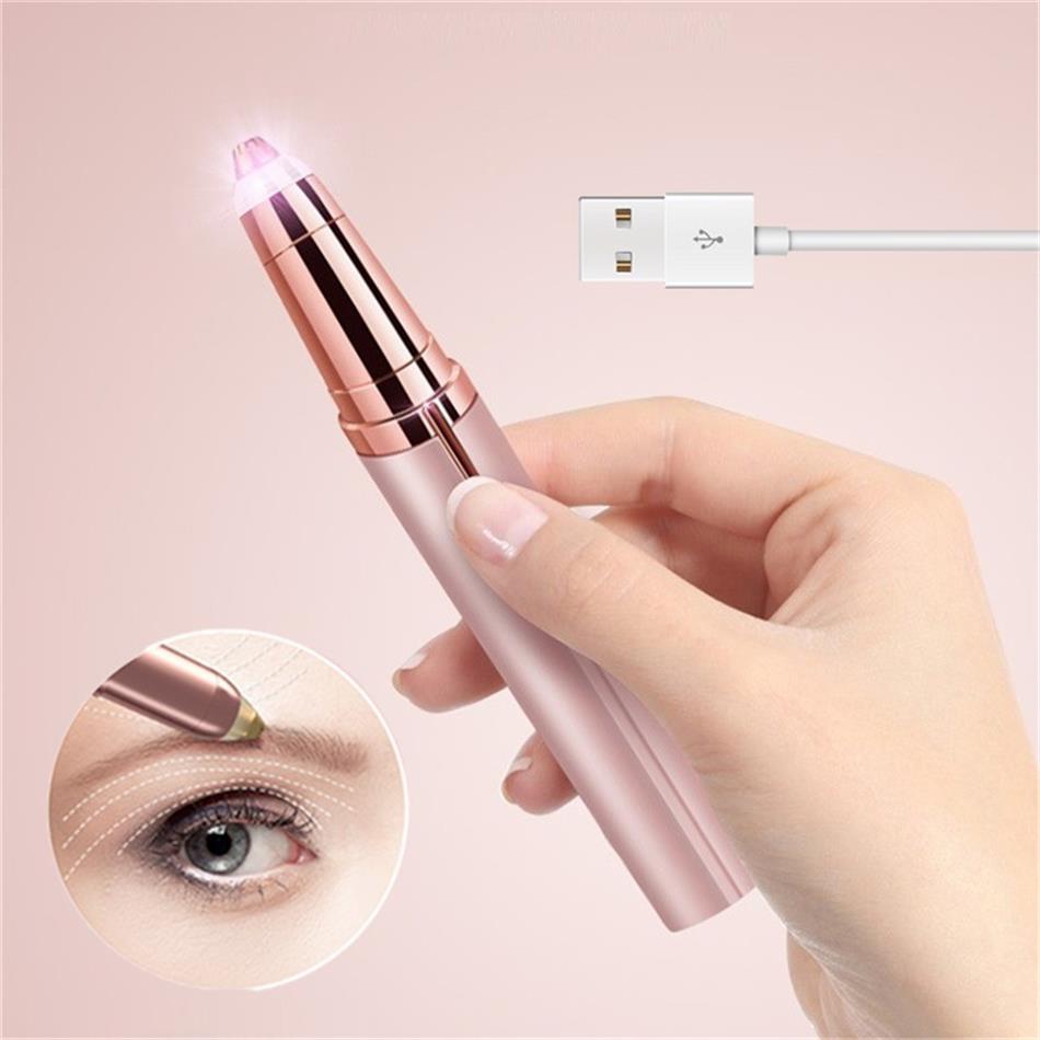 Mini rasoir à sourcils USB